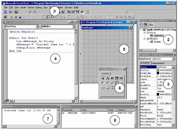 1 VBA Para Inventor De Formas Y Funciones